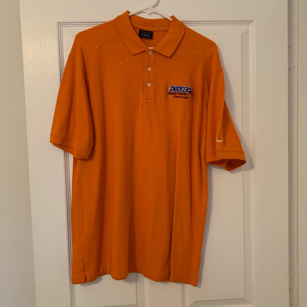 Nike Golf Snickers Polo Shirt Large